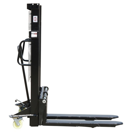 Transpalet manual cu sarcina maxima 1.5T, inaltime ridicare 2500mm, furci 1150mm Breckner Germany - Img 3