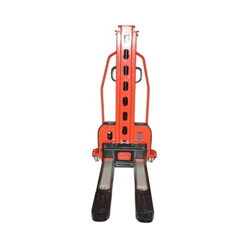 Transpalet semi-electric 1T cu autoincarcare, baterie Li-ion 12V, 50Ah, inaltime ridicare 1300mm - Img 2