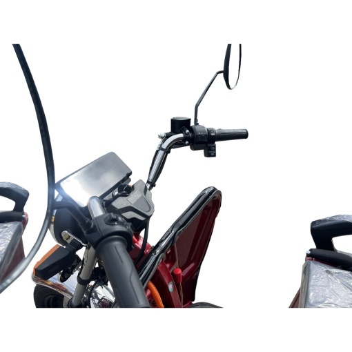 Triciclu electric BRECKNER GERMANY MODEL E ROSU 1600W 60V 20AH - Img 9