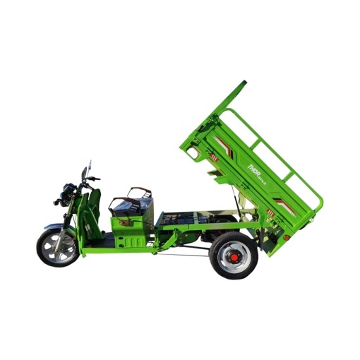 Triciclu electric Thor STAR verde cu CIV 1200W 60V45Ah - Img 5