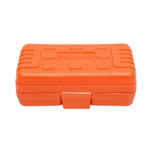 Trusa 6 adaptoare reductoare antrenor clichet chei tubulare cu patrat 1/4, 3/8, 1/2, 3/4 inch Cr-V Breckner Germany - Img 4