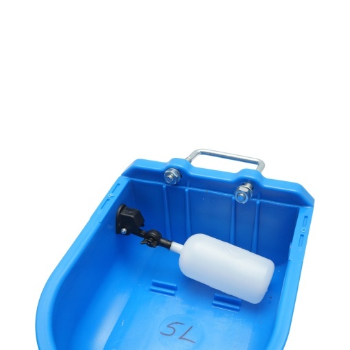 Adapatoare plastic 5L ultra rezistenta albastra cu plutitor si accesorii de prindere 315x245x150mm - Img 6