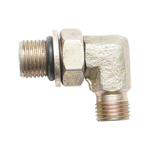 Adaptor hidraulic 90 grade pentru JCB cod OEM 816/90618, 816/13383, 332/R7492, 332/R5971, 816/90199 Breckner Germany - Img 2