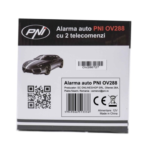 Alarma auto PNI OV288 cu 2 telecomenzi si modul inchidere centralizata - Img 7