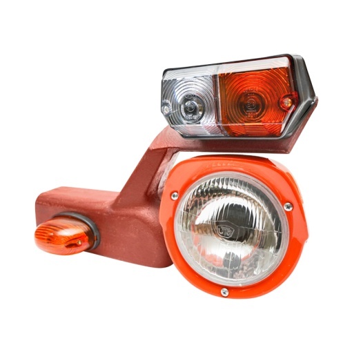 Ansamblu set faruri cu semnalizari pe suport stanga si dreapta tractor UTB U-650 - Img 5
