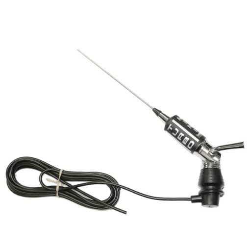 Antena CB LEMM MiniTurbo AT-1002, lungime 110 cm, castig 2dB, 26.5-27.5Mhz, 200W, cablu RG58 4m, fabricata in Italia - Img 5