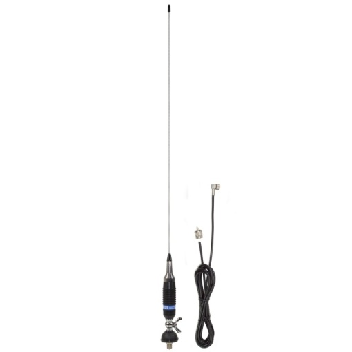 Antena CB PNI S9 cu fluture lungime spic 120 cm cu cablu RG58 de 4m - Img 6