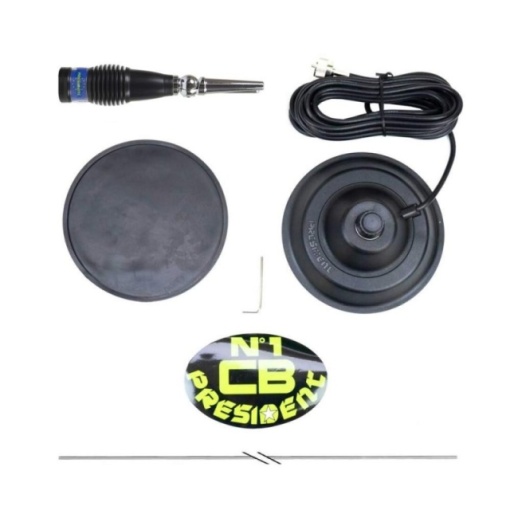 Antena radio CB PRESIDENT MLA 145 Magnetica - Img 2
