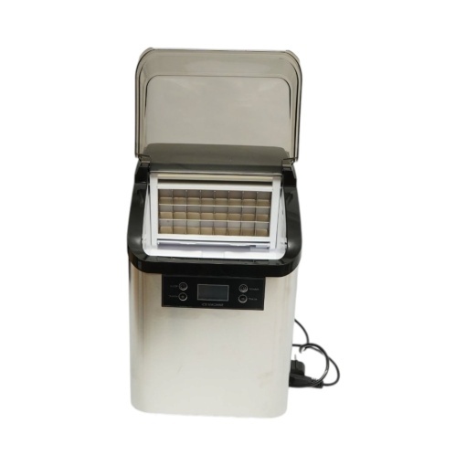 Aparat de facut cuburi de gheata inox 20 kg/24h, rezervor apa 2.5L, cos colectare 1.2kg, autocuratare, afisaj digital - Img 4