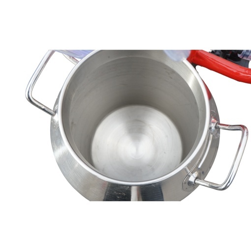 Aparat de muls vaci 2 posturi bidon 40L inox cu vid in cadru(vacuum) Breckner Germany - Img 8