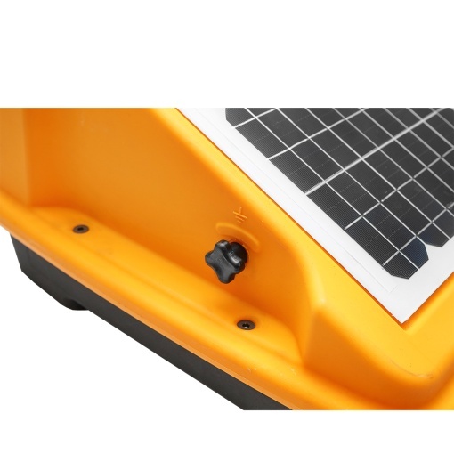 Aparat generator impulsuri pentru gard electric 4 Joule cu panou solar 10W si baterie 12V/9Ah Breckner Germany - Img 5