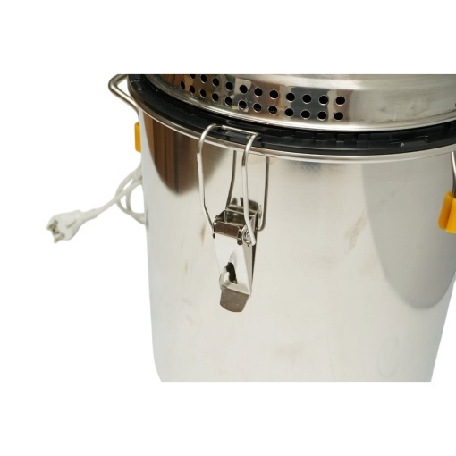 Aparat preparare unt electric profesional 300W, 220V, recipient inox 20L, lama paste tomate inclusa - Img 9