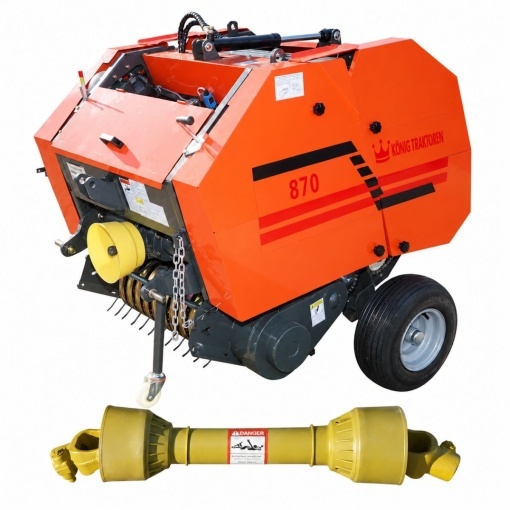 Balotiera Konig Traktoren 800mm, balot 610x700mm, cardan inclus - Img 24