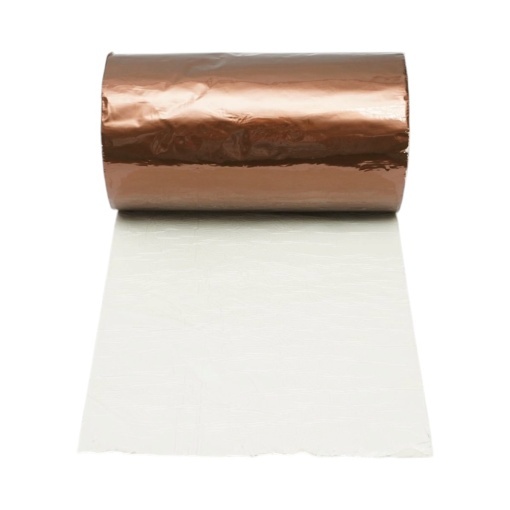 Banda butilica hidroizolanta autoadeziva 200mm x 5m cu folie de aluminiu maro RAL8003 Breckner Germany - Img 3