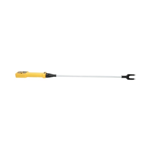 Baston electric animale profesional 1100V cu acumulator 8.4V, 2200mAh, lanterna LED, indicator baterie, tija 80cm - Img 4