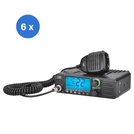 Bax cu 6 bucati statie radio CB PNI Escort HP 40 multistandard, 4W, AM, FM, 12-24V, ASQ, RF Gain - Img 12