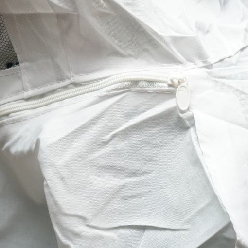 Bluza apicola alba cu masca de protectie marimea XXL - Img 6