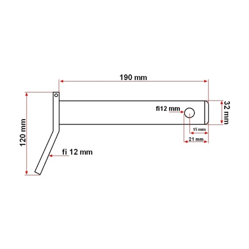 Bolt tirant cu lant si manivela fi 32mm - Img 3