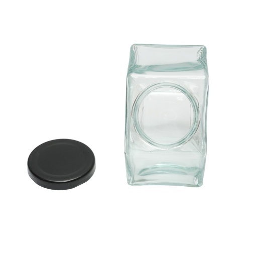 Borcan din sticla cu capac pentru miere 500ml - Img 3