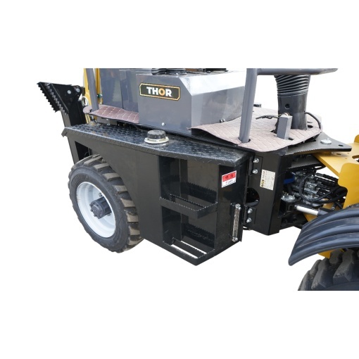 Buldoexcavator articulat compact 2.5T, motor diesel 52CP, adancime sapare 1600mm, cupa frontala si brat excavare spate THOR - Img 14