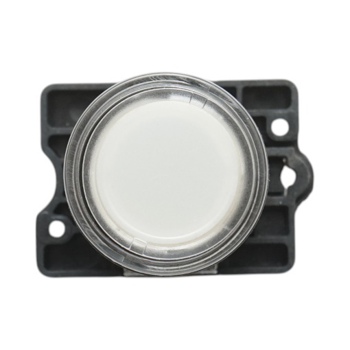 Buton indicator LED alb cu rezistenta integrata 1NO, 220V, LAY5 Breckner Germany - Img 2