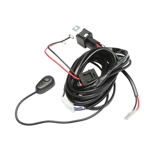 Cablaj cu buton releu si siguranta pentru proiectoare DC 12V - Img 2