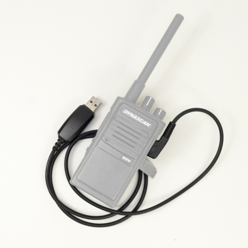 Cablu de programare pentru statii radio DMR Dynascan D11V, D12U si D-6000 - Img 3