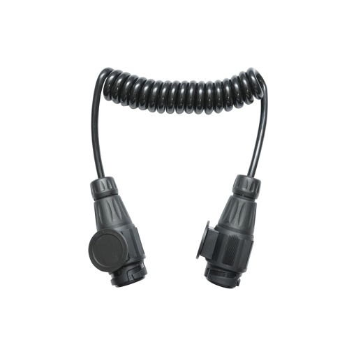 Cablu spiralat remorca 2.2m cu 2 fise tata 13 pini, 8 fire Breckner Germany - Img 2