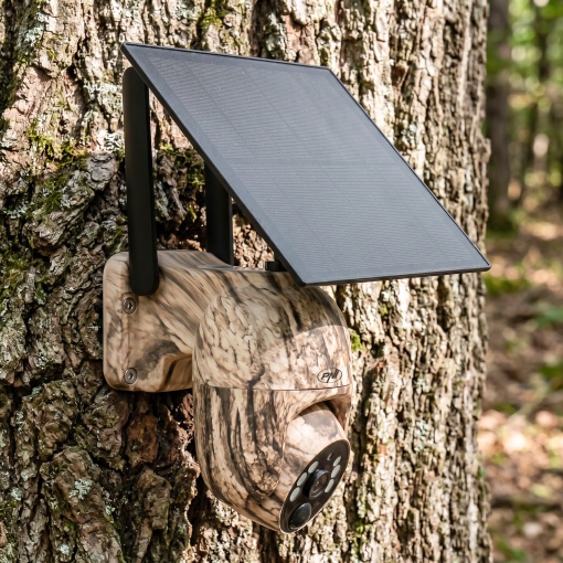 Camera de supraveghere video camuflaj PNI Hunting 754S PRO 4 MP cu PTZ si GSM 4G - Img 8