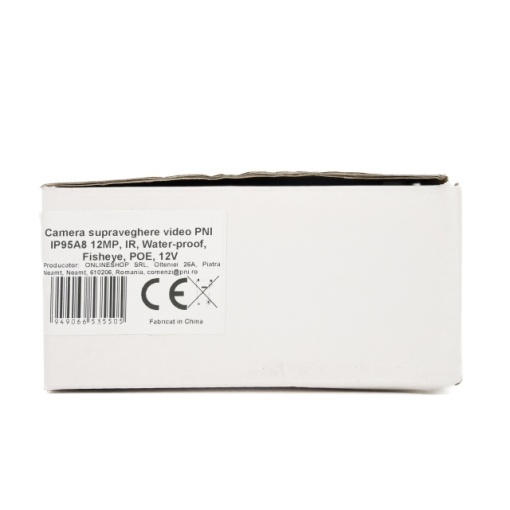 Camera supraveghere video PNI IP95A8 12MP, IR, Fisheye, Panoramic, POE, 12V, IP67, ONVIF - Img 5
