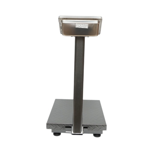 Cantar electronic de podea 350kg tip platforma 500x400mm cu brat pliabil, afisaj LCD Breckner Germany - Img 6