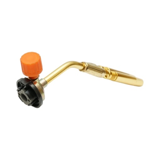 Cap arzator butelie gaz spray cu flacara dubla pentru lipire, rotire 360 grade, aprindere manuala, flacara reglabila 1300°C - Img 5