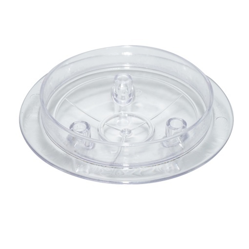 Capac transparent cu fusta bidon 30L 3 iesiri pentru aparat de muls vaci Breckner Germany - Img 2
