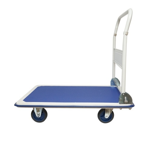 Carucior depozit cu platforma de transport 300Kg 910x610x875mm - Img 2