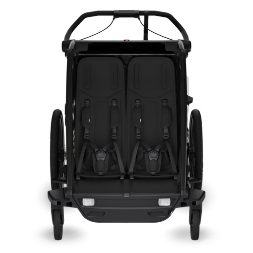 Carucior multisport double Thule Chariot Sport 2, Black - Img 3