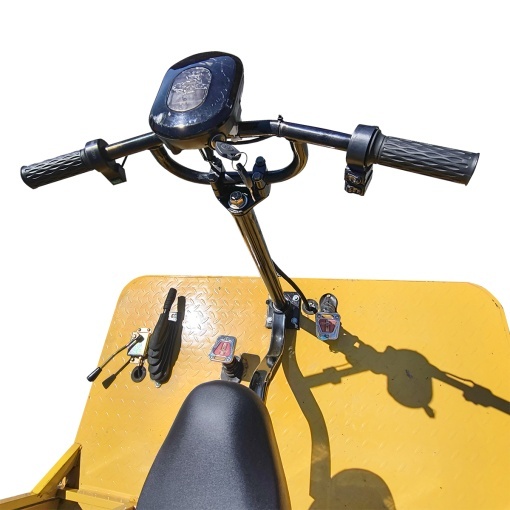 Carucior platforma electrica transport marfa 800W, 40V, 2.5x1.25m sarcina maxima 1000Kg THOR - Img 7