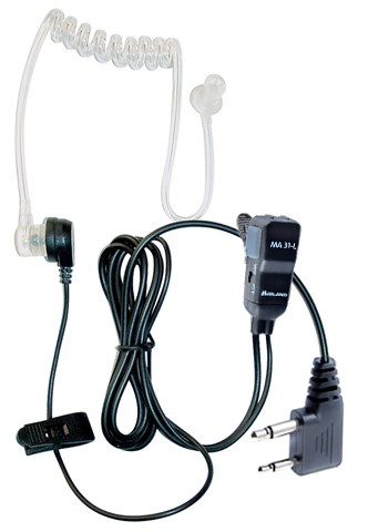 Casca cu microfon Midland MA31-L cu 2 pini cod C732.03 pt. Alan 52, Alan 42, G7, G9 etc. - Img 3