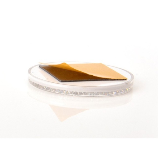 Catadioptru reflectorizant rotund alb fi 61 mm - Img 4