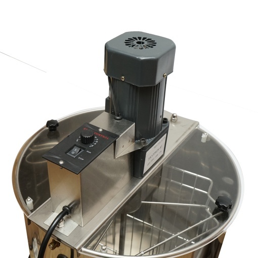 Centrifuga apicola electrica 120W 220V, extractor miere din inox cu 3 rame - Img 5