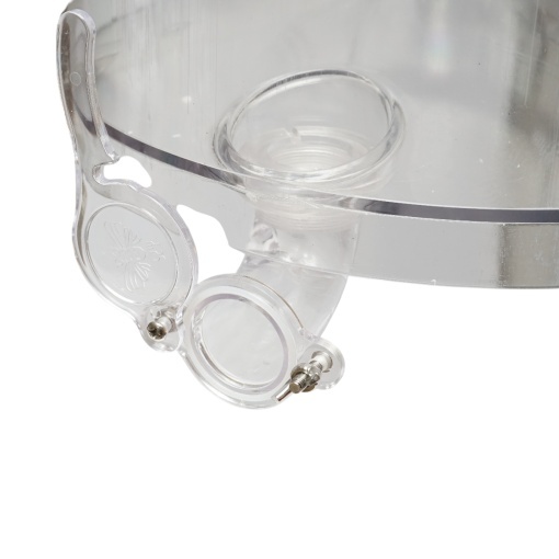 Centrifuga manuala apicola, extractor miere transparent cu 2 rame - Img 5