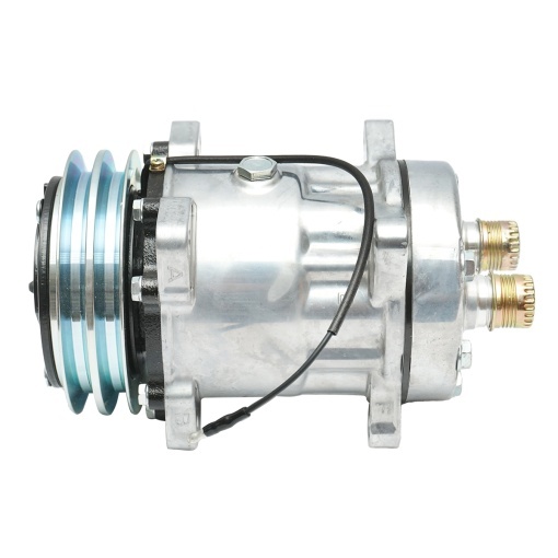 Compresor clima A/C Ford, New Holland, Case IH cod OEM 80450805, 5176185, 5811103, 9704118, 89508380 - Img 2