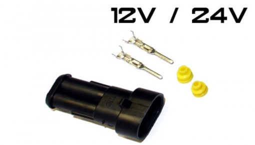 Conector cu Protectie la Apa Superseal 2 Pini