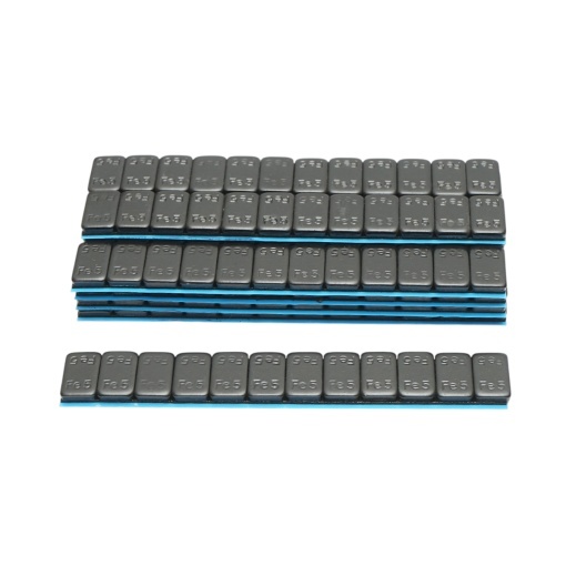 Contragreutati autoadezive negre echilibrare roti Fe 60g (5gx12 buc) 100 benzi/cutie - Img 2