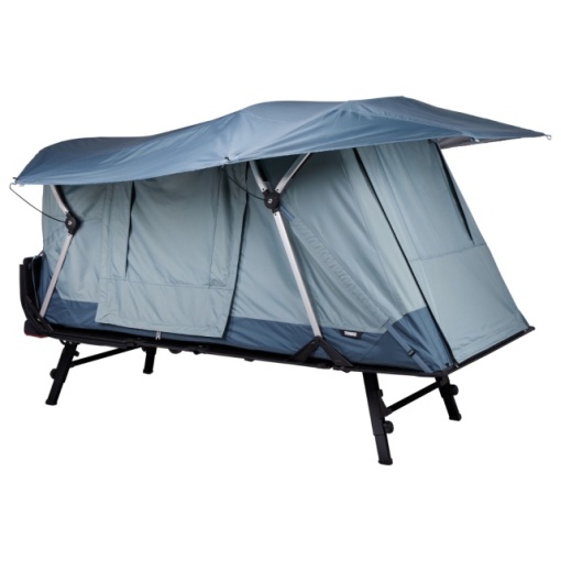 Cort auto cu prindere pe carligul de remorcare, Thule, Outset, pentru 3 persoane, Dark slate - Img 3