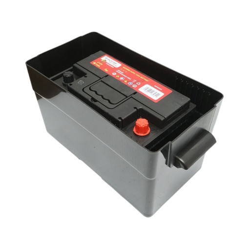 Cutie baterie auto 12V cu voltmetru DC 6-30V, intrerupator alimentare 100A, priza bricheta, afisaj LCD, 2xUSB 350x180x200mm - Img 5