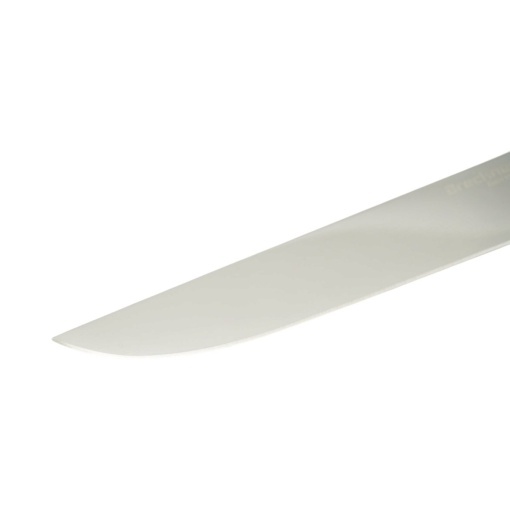 Cutit macelarie profesional 21cm, lama otel 5Cr15MoV, maner Nylon albastru Breckner Germany - Img 6