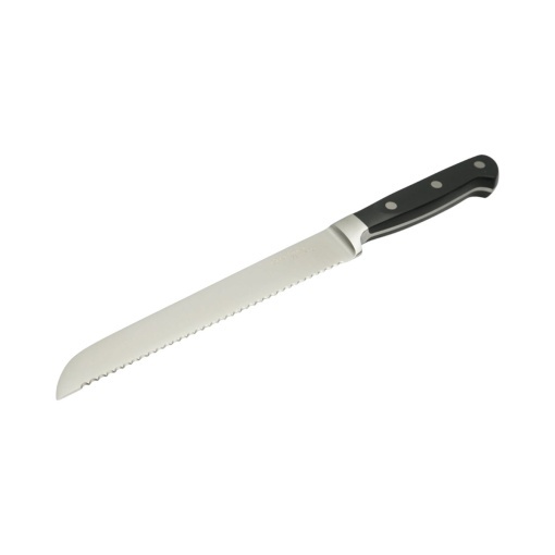 Cutit paine profesional 22cm, lama otel 5Cr15MoV, maner ABS negru Breckner Germany - Img 2