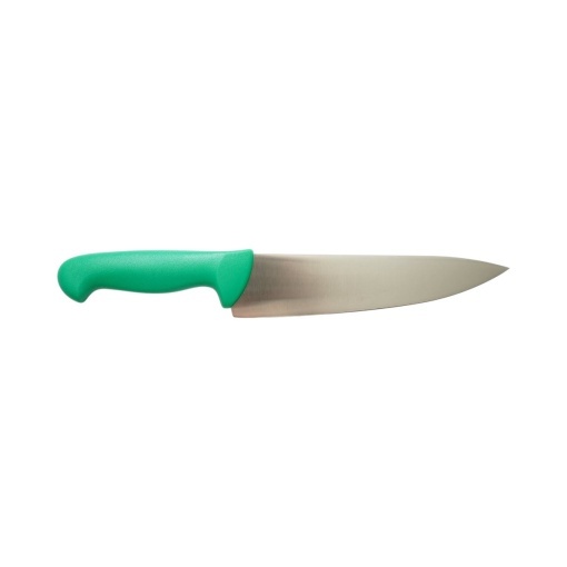 Cutitul bucatarului profesional 23cm, lama otel 5Cr15MoV, maner PP verde Breckner Germany - Img 3