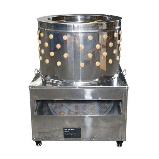 Deplumator pasari inox 2200W, 220V, capacitate 6 pasari, 142 degete, 240 r/min IP68 - Img 3