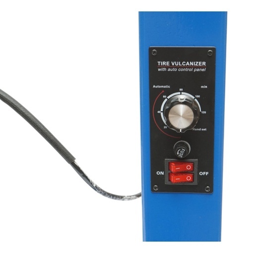 Dispozitiv electric vulcanizare anvelope la cald 2x500W, 220V, 8 adaptoare aluminiu, timer 0-120 minute THOR - Img 6